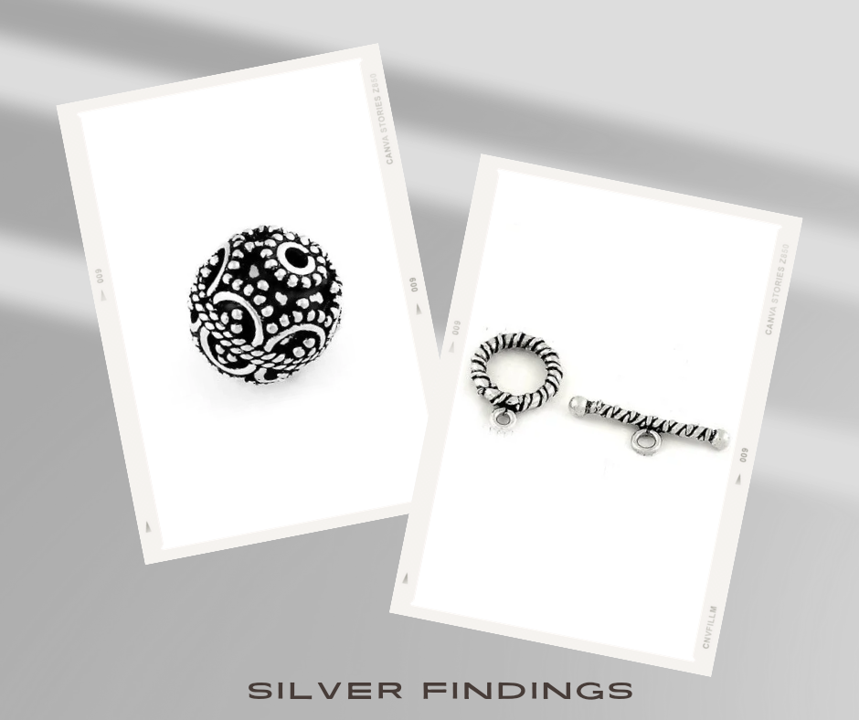 Silver Findings For Jewelry Making